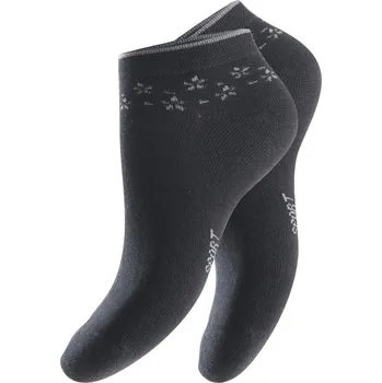 Dámské ponožky Dámské snížené ponožky NS62134 35-38 Černá