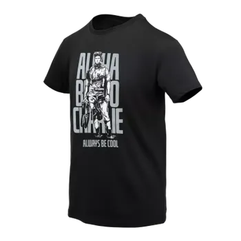 Pánské tričko Tričko Alfa Bravo Charlie, Helikon, Černé, XXL