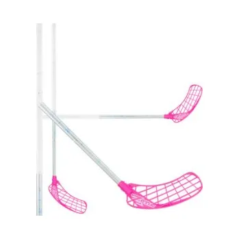 Florbalová hůl Zone floorball HYPER AIRLIGHT 29 (TS) silver Florbalová hůl stříbrná / růžová, Pravá (pravá ruka dole), 100cm (=110cm)