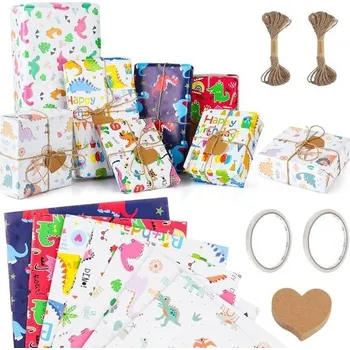 Zahradní dekorace Sada dárkového balícího papíru