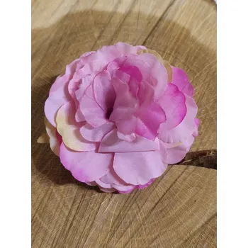 umělá květina Umělý květ růže Ø6,5 cm barva růžová