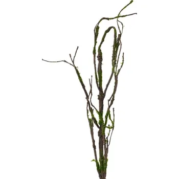 umělá květina Umělá větev s mechem – 130 cm