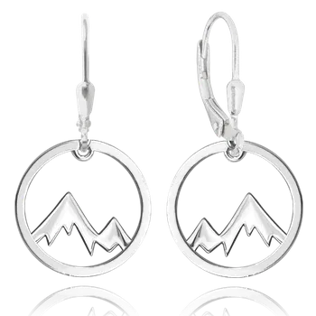 Náušnice Minet Stars Náušnice hory stříbro