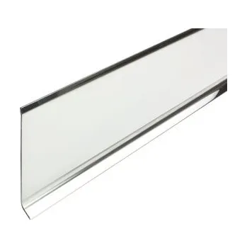 ukončovací lišta AP39 soklová lišta na nalepení STANDARD ACARA, nerez V2A lesk, 60 mm, 2,5 m