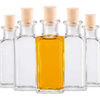 Obraz Lahvičky SuperButelki Quadra 100 ml 4x11 cm průhledné 10 kusů