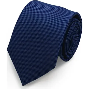 Kravata Hedvábná kravata Carlo Cardini - tmavě modrá