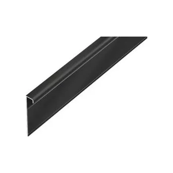 soklová lišta ACARA PRAHA s.r.o. AC AP36 soklová lišta standard, pro koberec, PVC černá, v: 50 mm, d: 2,5 m, pro tl: 7 mm