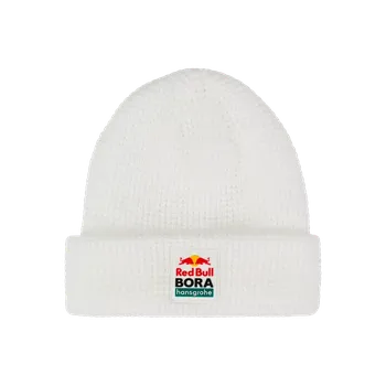 Čepice Volnočasová čepice Red Bull Bora Hansgrohe bílá s logem