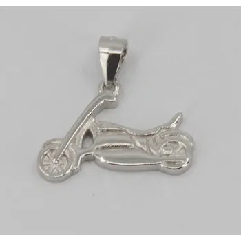 Přívěsek Steel Edge Přívěsek stříbrná motorka 310532001