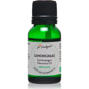 Aroma difuzér Dr. Feelgood Essential Oil Lemongrass esenciální vonný olej Lemongrass 15 ml