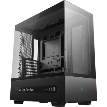 PC skříň DEEPCOOL skříň CH690 DIGITAL ATX / 2xUSB 3.0 / USB-C / až 10x gan / panoramatická / černá