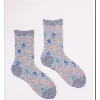 Dámské ponožky cenová akce Ponožky dámské vzorované MODEL 8 39-42 Mix barev