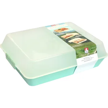 Dóza na potraviny PETRAplast Box DUO LOCK 2 lt Barva: Světle zelená