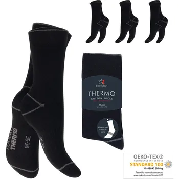 Pánské ponožky Celofroté sportovní ponožky N94737 39-42 Černá