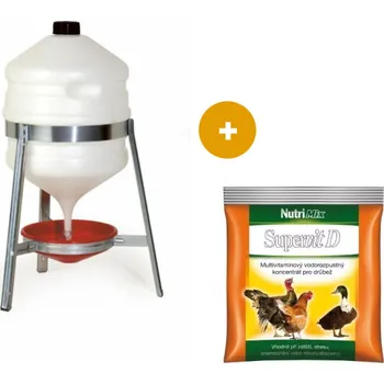 napáječka pro hospodářská zvířata Sifonová barelová napáječka 30 l + Supervit D 100g ZDARMA