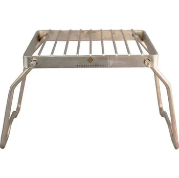 Turistický vařič Stabilotherm Skládací kempinkový gril BBQ Grid Small 16 x 16 cm