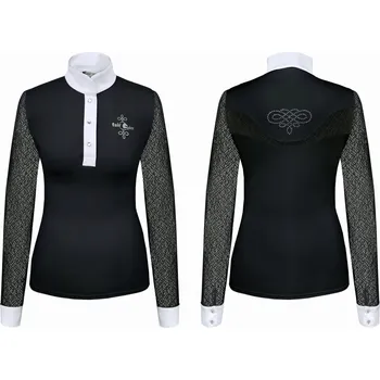 Dámské tričko Tričko s dlouhým rukávem FP Cecile černé 42/XL