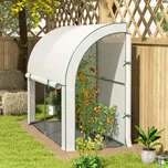 Aga Zahradní fóliovník ke stěně 200x80x157 cm