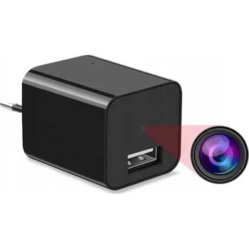 IP kamera Mini špionážní kamera v nabíječce WiFi USB napájecí adaptér skrytá Full HD