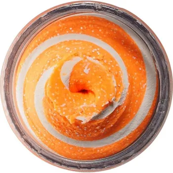 Nástraha 6ks Obalovací těsto Berkley PowerBait Trout Dough Fruits Orange Soda