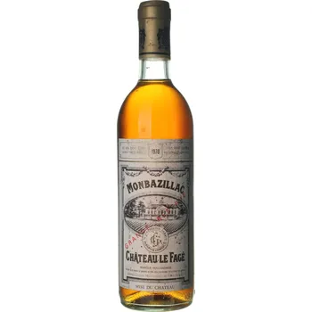 Víno Archivní víno&nbsp;1970&nbsp;Chateau Le Fage Monbazillac&nbsp;0,75 l