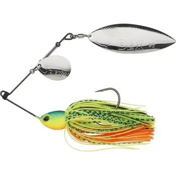 Umělá nástraha Rotační nástraha Berkley DEX Spinnerbait TG 14g Firetiger