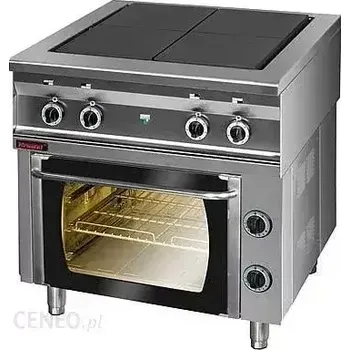 Sporák KROMET 000.KEZ-4u/PE-1 - 4 plotny Elektrický sporák s troubou