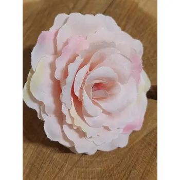 umělá květina Umělý květ růže Ø8 cm barva růžová světlá