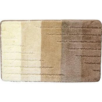 Koupelnová předložka Polášek Holešov Koupelnová předložka Selection 10 60x50 100% Polypropylen Hnědo-béžová