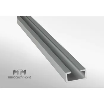 Stavební profil Hliníkový C profil 22,4x12,2 délka: 1000mm