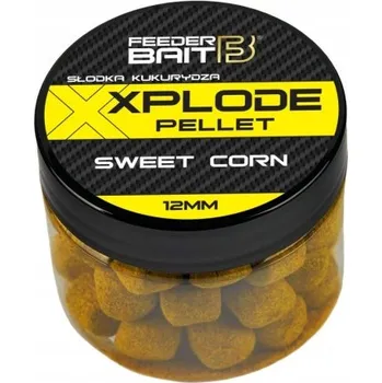 Boilies Feeder Bait Xplode Pellet 12mm Sladká Kukuřice