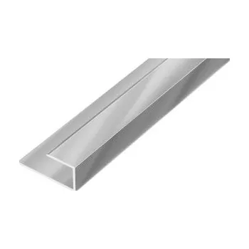 ukončovací lišta Dural AP27/9 ukončovací lišta, pro laminát, hliník elox stříbro, 10-12 mm, 2,7 m