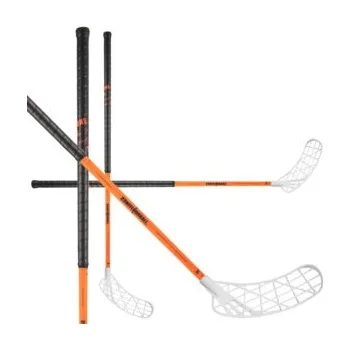 Florbalová hůl Zone floorball Air/One Composite Light 29 black Florbalová hůl černá / lava, Levá (levá ruka dole), 92cm (=102cm)