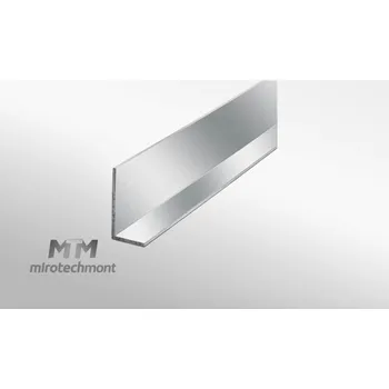 Stavební profil Hliníkový L profil 20x20x2 délka: 6000mm - celá tyč