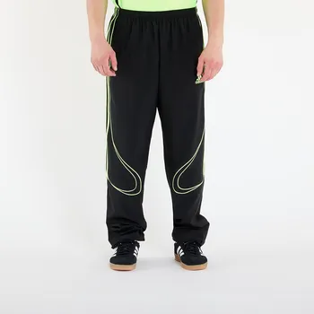 Kalhoty adidas Teamgeist Adicolor Track Tracksuit Bottoms Black/ Signal Green L