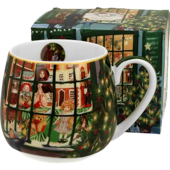 DUO Gifts DG - Vánoční hrnek barylka CHRISTMAS SHOP WINDOW v dárkovém balení - 430 ml