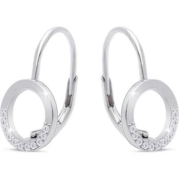 Náušnice Biju Stříbrné náušnice s kroužky 3627 Stříbrná