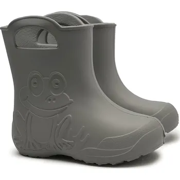 Chlapecké holínky Gumáky CAMMINARE ŽABKA šedé nezateplené Velikost: 32-33
