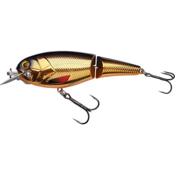 Umělá nástraha Wobler Abu Garcia Beast Hi-Lo Jointed Floating 9cm 22,4gr Gold Black Orange