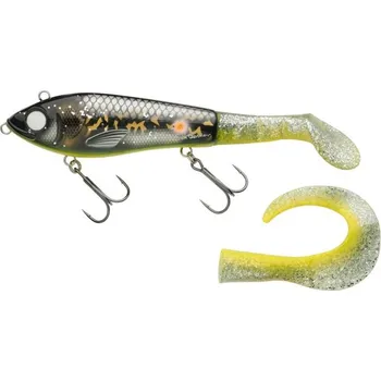Nástraha Wobler Abu Garcia Svartzonker McHybrid Sinking 16,5cm 74gr Ghost Walleye