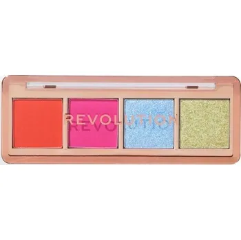 Oční stíny Revolution Paletka Očních Stínů The Vibrant Icon Edit Brights Palette