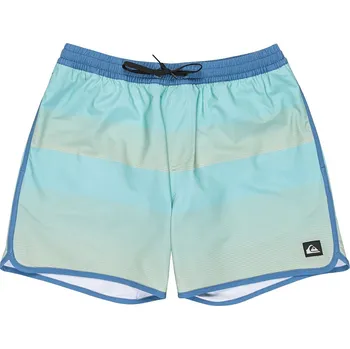 Pánské plavky koupací šortky Quiksilver Surfsilk Scallop Volley 16 - BGW6/Aquifer Tijuana M