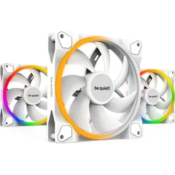 PC ventilátor Be quiet! / ventilátor Light Wings White / 140mm / PWM / 3-pack / bílý