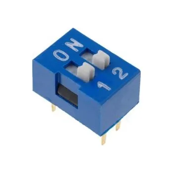 vypínač DIP spínač DS 02