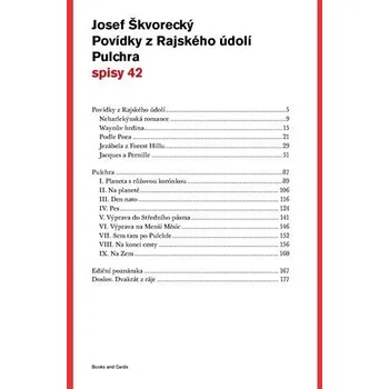 Povídky z Rajského údolí: Pulchra - Josef Škvorecký (2021, pevná)