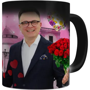 Hrnek CHCEKOSZULKI MAGICKÝ HRNEK HOŁOWNIA MARŠÁLEK SEJM keramika 330 ml