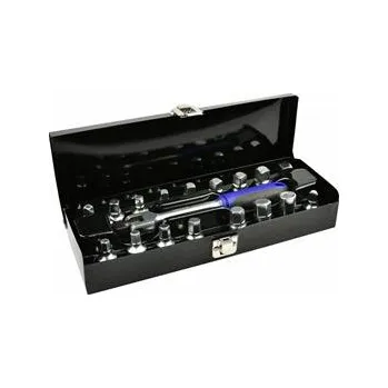 Dílna Zástrčné klíče na zátky olejových van 3/8", sada 18ks GEKO