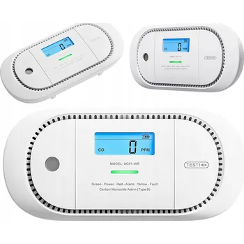 Bezpečnostní detektor Detektor oxidu uhelnatého X-Sense XC01-M s akustickým alarmem a displejem