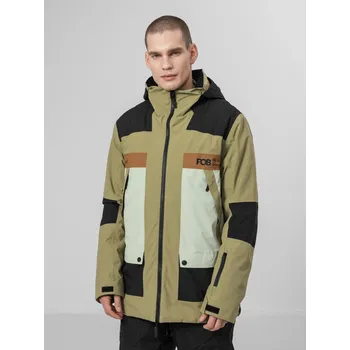 Oblečení a móda 4F Pánské Pánská snowboardová bunda 4F Zelená XL (2837236)