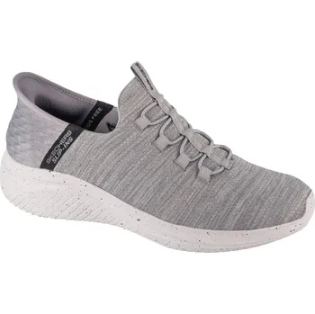 Pánská obuv Šedé pánské tenisky Skechers Ultra Flex 3.0 - Right Away Slip-ins 232452-GRY Velikost: 44
